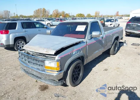 1992 Dodge Dakota from USA, damaged, VIN 1B7GL26X0NS535539